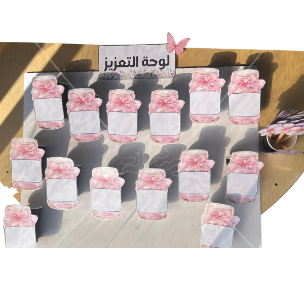 لوحة تعزيز - الوردات